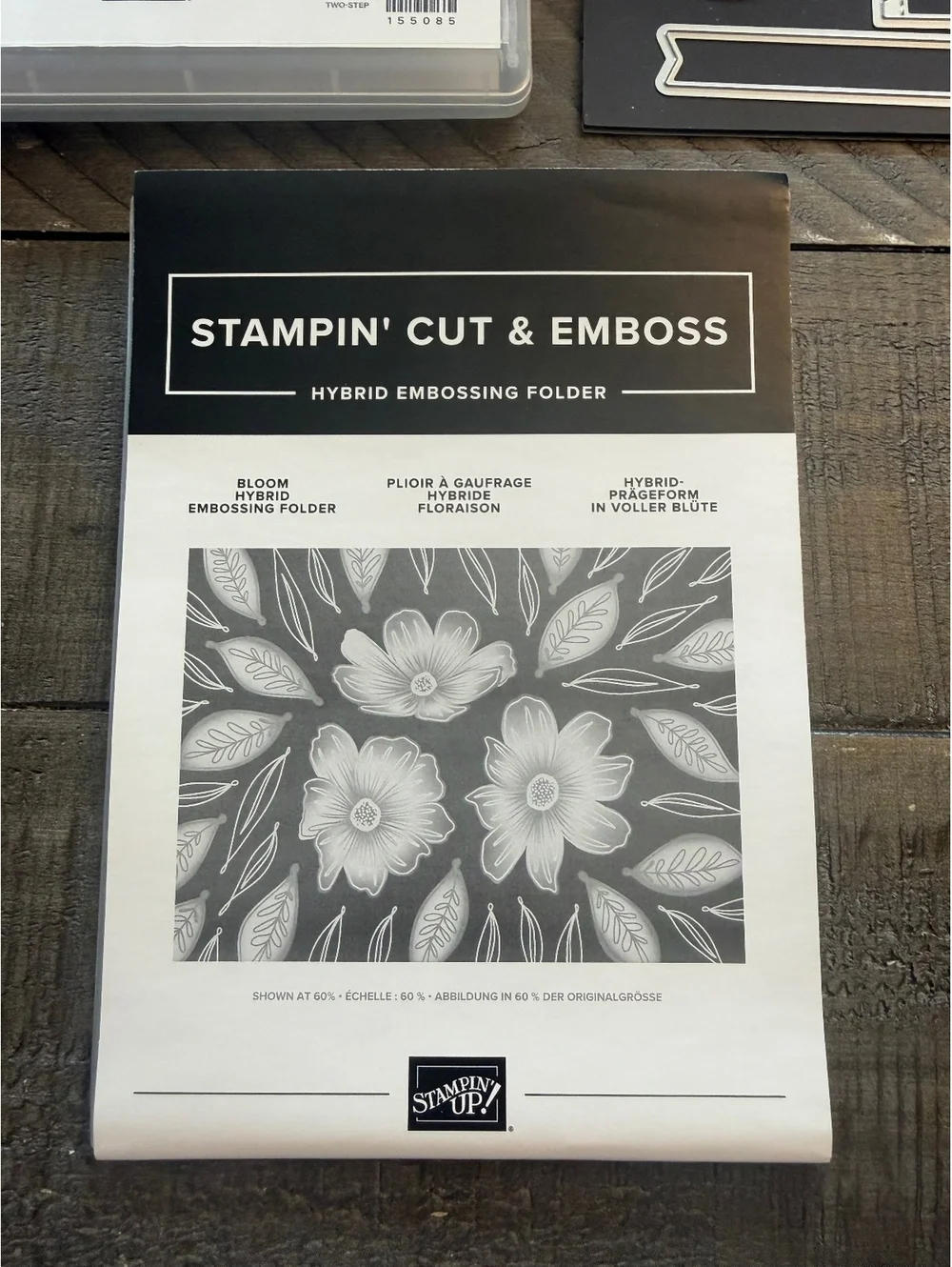 Stampin’ Up Art In Bloom stamp set & Bloom Dies & Bloom Hybrid Embossing Folder